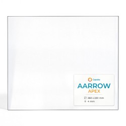 Aarrow APEX Glas - Rechteck Kaminglas für Kaminofen