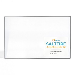 Saltfire AQUABURN 12 Glass Panel - Rectangular for Wood Burning Stove