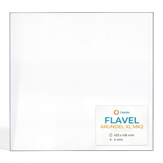 Flavel ARUNDEL XL MK2 Glas - Rechteck Kaminglas für Kaminofen