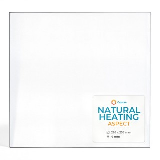 Natural Heating ASPECT Glas - Rechteck Kaminglas für Kaminofen