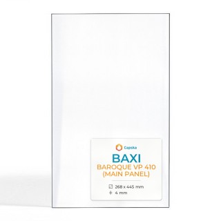 Vetro Baxi BAROQUE VP 410 - Vetro Rettangolo per stufa a legna