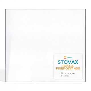 Vetro Stovax BOSCA FIREPOINT 400 - Vetro Rettangolo per stufa a legna