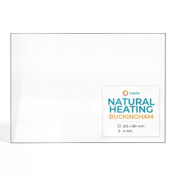 Vetro Natural Heating BUCKINGHAM - Vetro Rettangolo per stufa a legna