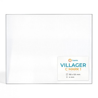 Villager C MARK 1 Glass - Rectangular Panel for Wood Burning Stove