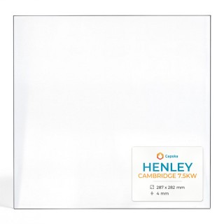 Vitre Henley CAMBRIDGE 7.5KW - Verre Rectangle pour poêle à bois