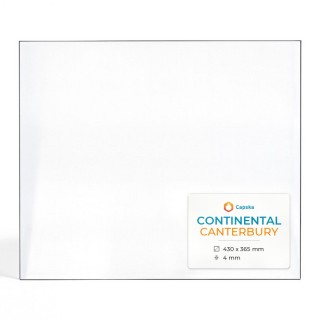 Vitre Continental CANTERBURY - Verre Rectangle pour poêle à bois