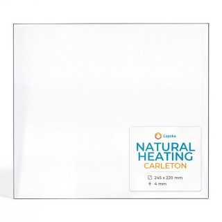 Natural Heating CARLETON Glass - Rectangular Panel for Wood Burning Stove