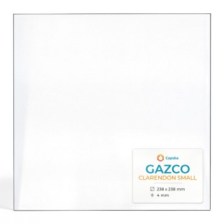 Vitre Gazco CLARENDON SMALL - Verre Rectangle pour poêle à bois