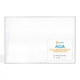 Vitre Aga COALBROOKDALE MINSTERLEY - Verre Rectangle pour poêle à bois