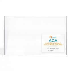 Vitre Aga COALBROOKDALE MUCH WENLOCK MK1 - Verre Rectangle pour poêle à bois