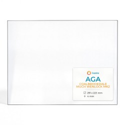 Vitre Aga COALBROOKDALE MUCH WENLOCK MK2 - Verre Rectangle pour poêle à bois