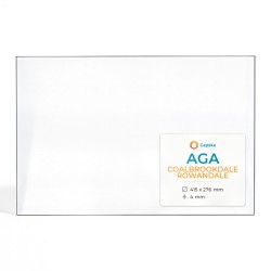 Vitre Aga COALBROOKDALE ROWANDALE - Verre Rectangle pour poêle à bois