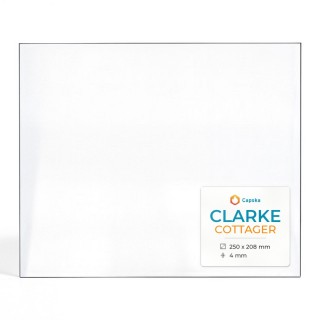 Vetro Clarke COTTAGER - Vetro Rettangolo per stufa a legna
