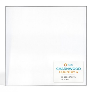 Charnwood COUNTRY 4 Glass - Rectangular Panel for Wood Burning Stove