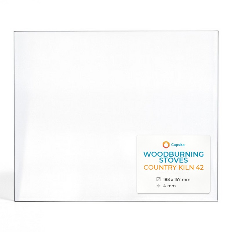 WOODBURNING STOVES COUNTRY KILN 42 Glass Panel
