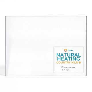 Natural Heating COUNTRY KILN 8 Glass - Rectangular Panel