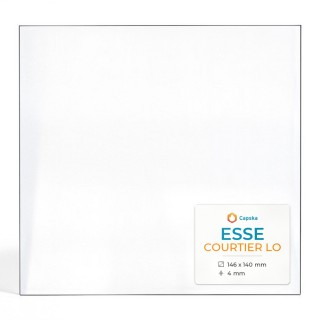 ESSE COURTIER LO Glass - Rectangular Panel for Wood Burning Stove