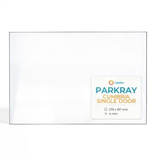 Vitre Parkray CUMBRIA SINGLE DOOR - Verre Rectangle pour poêle à bois