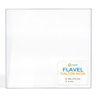 Flavel DALTON NO1A Glas - Rechteck Kaminglas für Kaminofen