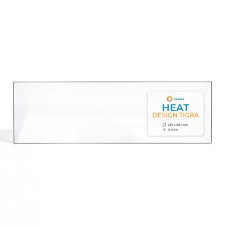 HEAT DESIGN TIGRA Glass - Rectangular Panel for Wood Burning Stove
