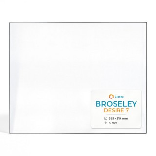 Kaminglas Broseley DESIRE 7 - Rechteckiges Ofenglas