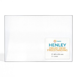 Vitre Henley DRUID 12KW FREESTANDING - Verre Rectangle pour poêle à bois