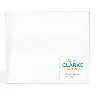 Clarke EATON II Glass - Rectangular Panel for Wood Burning Stove