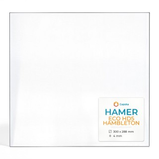 Hamer ECO HD5 HAMBLETON Glass - Rectangular Panel for Stove