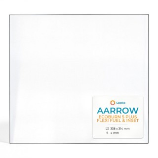 Vitre Aarrow ECOBURN 5 PLUS FLEXI FUEL & INSET - Verre Rectangle pour poêle à bois