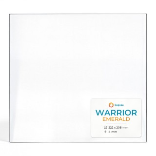 Vetro Warrior EMERALD - Vetro Rettangolo per stufa a legna