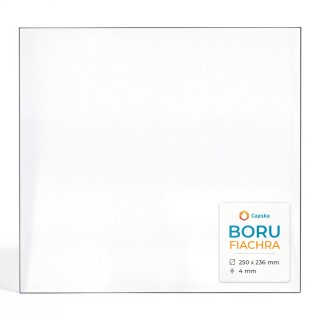 Boru FIACHRA Glas - Rechteck Kaminglas für Kaminofen