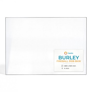 Vetro Burley FIREBALL 9108 8KW - Vetro Rettangolo per stufa a legna