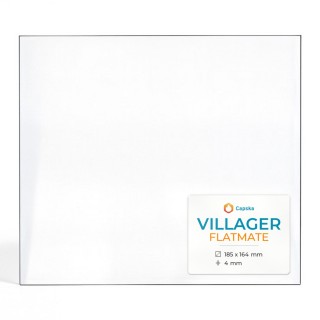 Villager FLATMATE Glass Panel - Rectangular for Wood Burning Stove