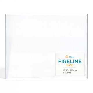Vetro Fireline FPI5 - Vetro Rettangolo per stufa a legna