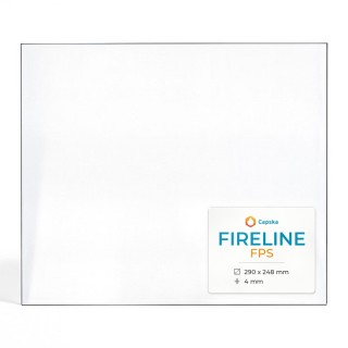 Vitre Fireline FPS - Verre Rectangle pour poêle à bois