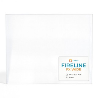Vetro Fireline FX WIDE - Vetro Rettangolo per stufa a legna