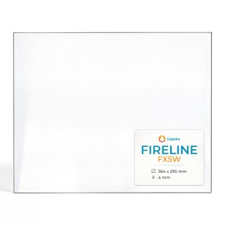 Vetro Fireline FX5W - Vetro Rettangolo per stufa a legna