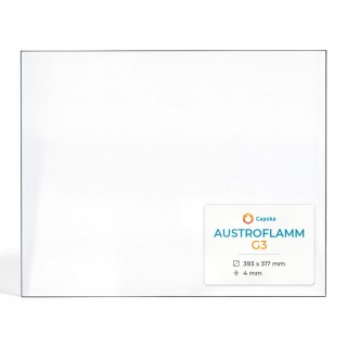 Austroflamm G3 Glass - Rectangular Panel for Wood Burning Stove