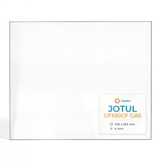 Jotul GF100CF GAS Glass - Rectangular Panel for Gas Stove
