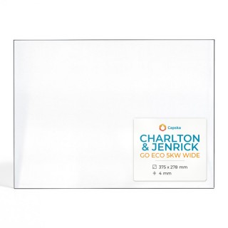 Vetro Charlton & Jenrick GO ECO 5KW WIDE - Rettangolo per stufa a legna