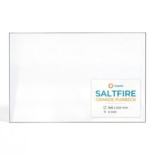 Vitre Saltfire GRANDE PURBECK - Verre Rectangle pour poêle à bois