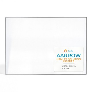 Vetro Aarrow HAMLET SOLUTION INSERT 5 - Vetro Rettangolo per stufa a legna