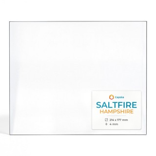 Vitre Saltfire HAMPSHIRE - Verre Rectangle pour poêle à bois