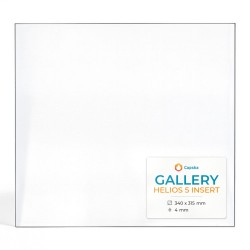Gallery HELIOS 5 INSERT Glas - Rechteck Kaminglas für Kaminofen