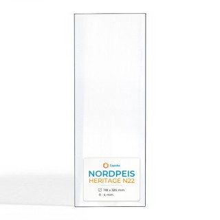 Nordpeis HERITAGE N22 Glass Panel for Wood Burning Stove
