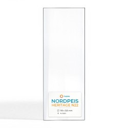 Kaminglas für Nordpeis Heritage N22 - Rechteckige Ausführung