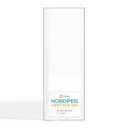 Nordpeis HERITAGE N25 Glas - Rechteck Kaminglas für Kaminofen