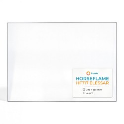 Vitre Horseflame HF717 ELESSAR - Verre Rectangle pour poêle à bois