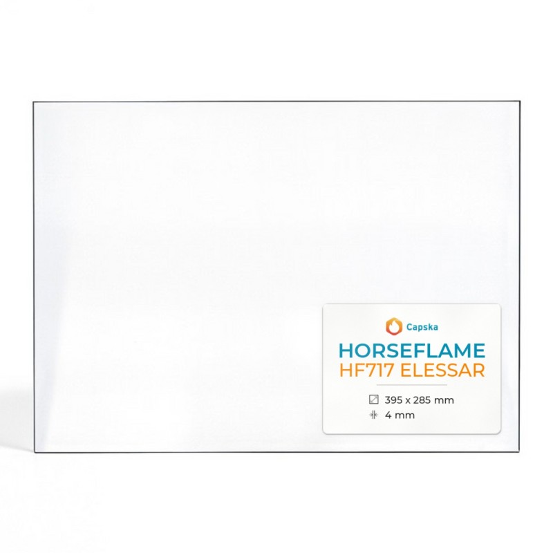 Vitre Horseflame HF717 ELESSAR - Verre Rectangle pour poêle à bois