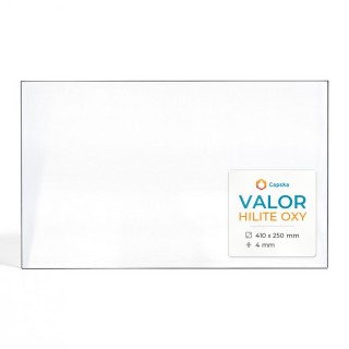 Valor HILITE OXY Glass - Rectangular Panel for Wood Burning Stove